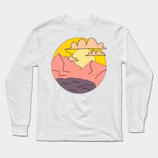 nature mountains Long Sleeve T-Shirt